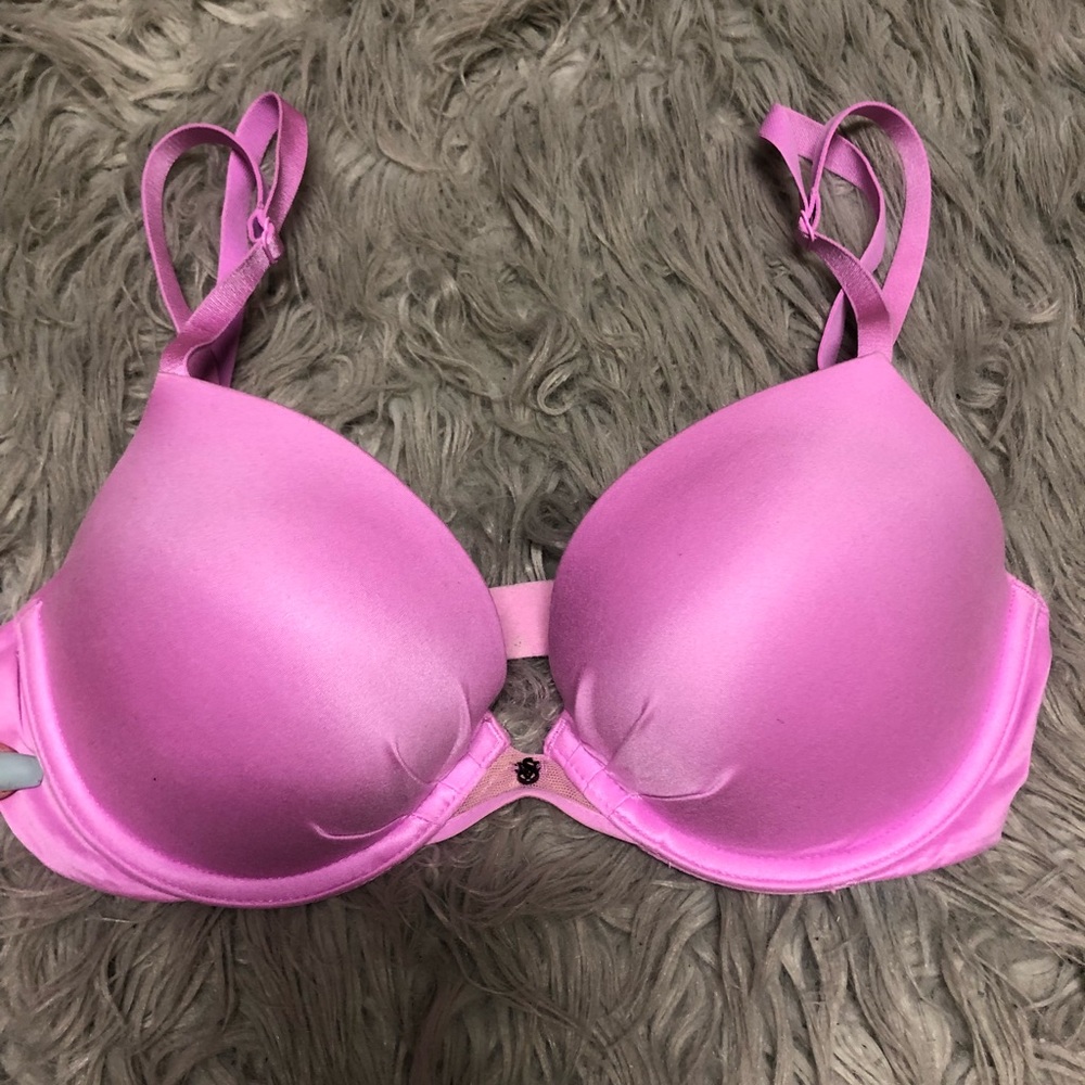 Pink bra